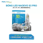 bóng led naoevo s8 pro - nhiệt màu 4300k - chân h4