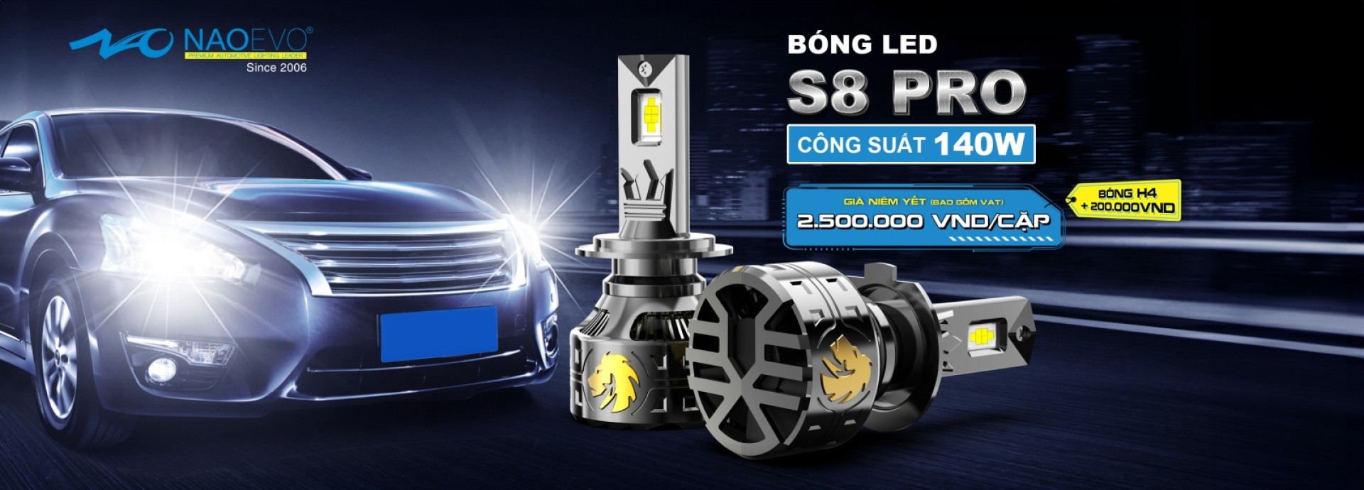 Bóng led s8 pro