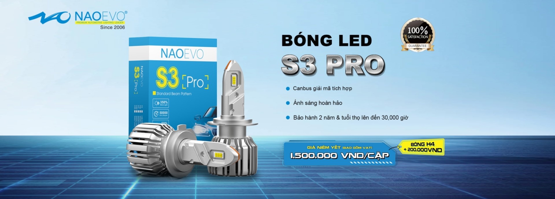 Bóng led s3 pro