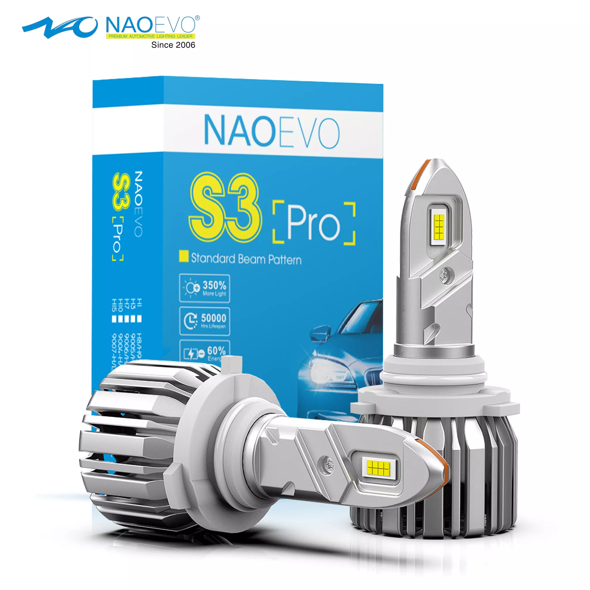 bóng led s3 pro chân 9005