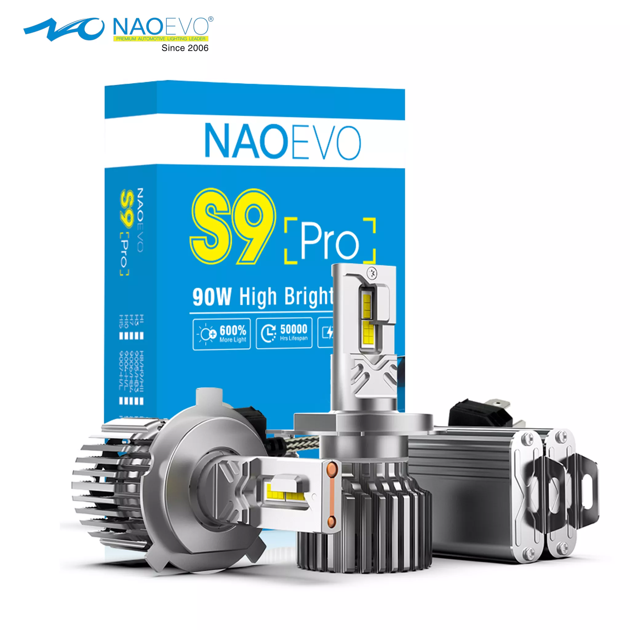 bóng led s9 pro chân h4