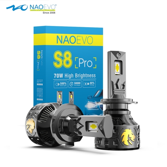 bóng led s8 pro chân h7