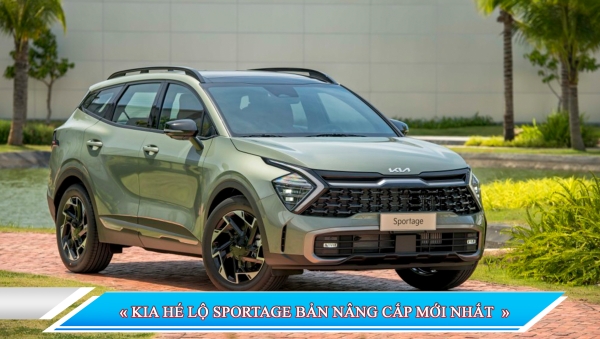 KIA HÉ LỘ SPORTAGE BẢN NÂNG CẤP MỚI NHẤT