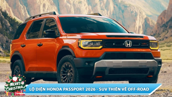 LỘ DIỆN HONDA PASSPORT 2026 - SUV THIÊN VỀ OFF-ROAD