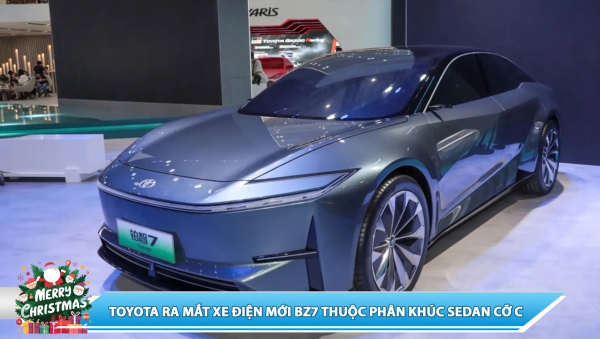 TOYOTA RA MẮT XE ĐIỆN MỚI BZ7 THUỘC PHÂN KHÚC SEDAN CỠ C