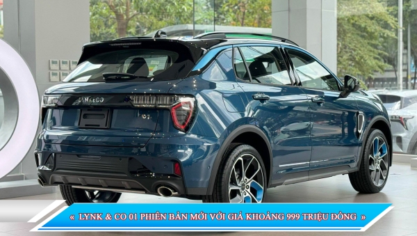 LYNK & CO 01 PHIÊN BẢN MỚI VỚI GIÁ KHOẢNG 999 TRIỆU ĐỒNG