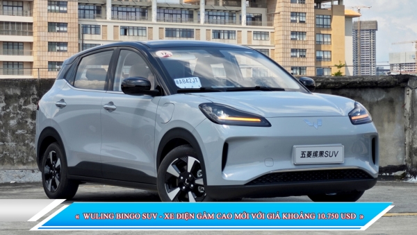 WULING BINGO SUV - XE ĐIỆN GẦM CAO MỚI VỚI GIÁ KHOẢNG 10.750 USD
