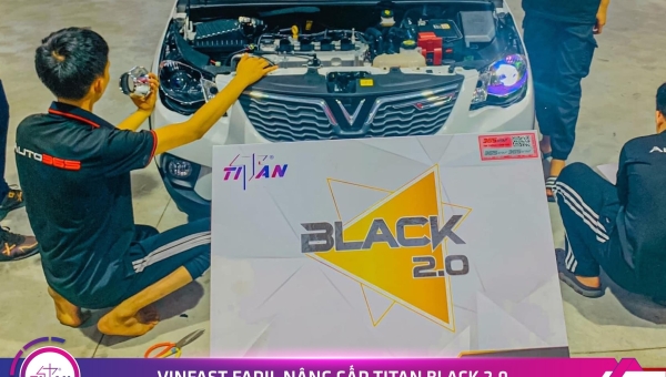Vinfast Fadil nâng cấp Titan Black 2.0