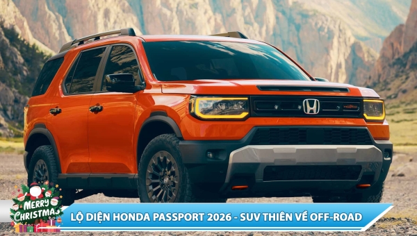 LỘ DIỆN HONDA PASSPORT 2026 - SUV THIÊN VỀ OFF-ROAD