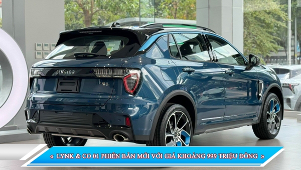 LYNK & CO 01 PHIÊN BẢN MỚI VỚI GIÁ KHOẢNG 999 TRIỆU ĐỒNG