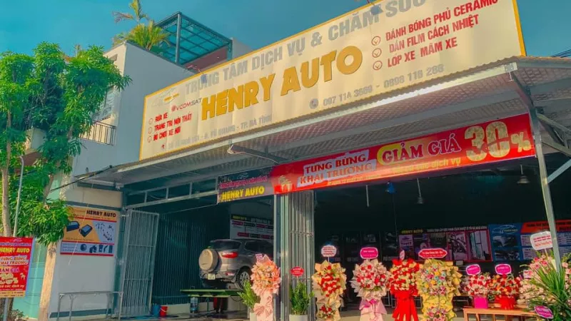 TRUNG TÂM DỊCH VỤ VÀ CHĂM SÓC XE HENRY AUTO