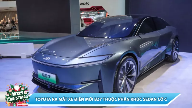 TOYOTA RA MẮT XE ĐIỆN MỚI BZ7 THUỘC PHÂN KHÚC SEDAN CỠ C