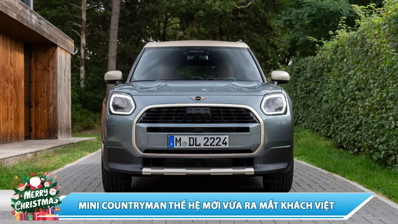 MINI COUNTRYMAN THẾ HỆ MỚI VỪA RA MẮT KHÁCH VIỆT