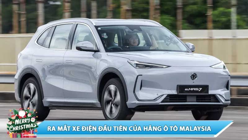 RA MẮT XE ĐIỆN ĐẦU TIÊN CỦA HÃNG Ô TÔ MALAYSIA