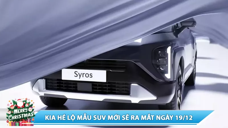 KIA HÉ LỘ MẪU SUV MỚI SẼ RA MẮT NGÀY 19/12