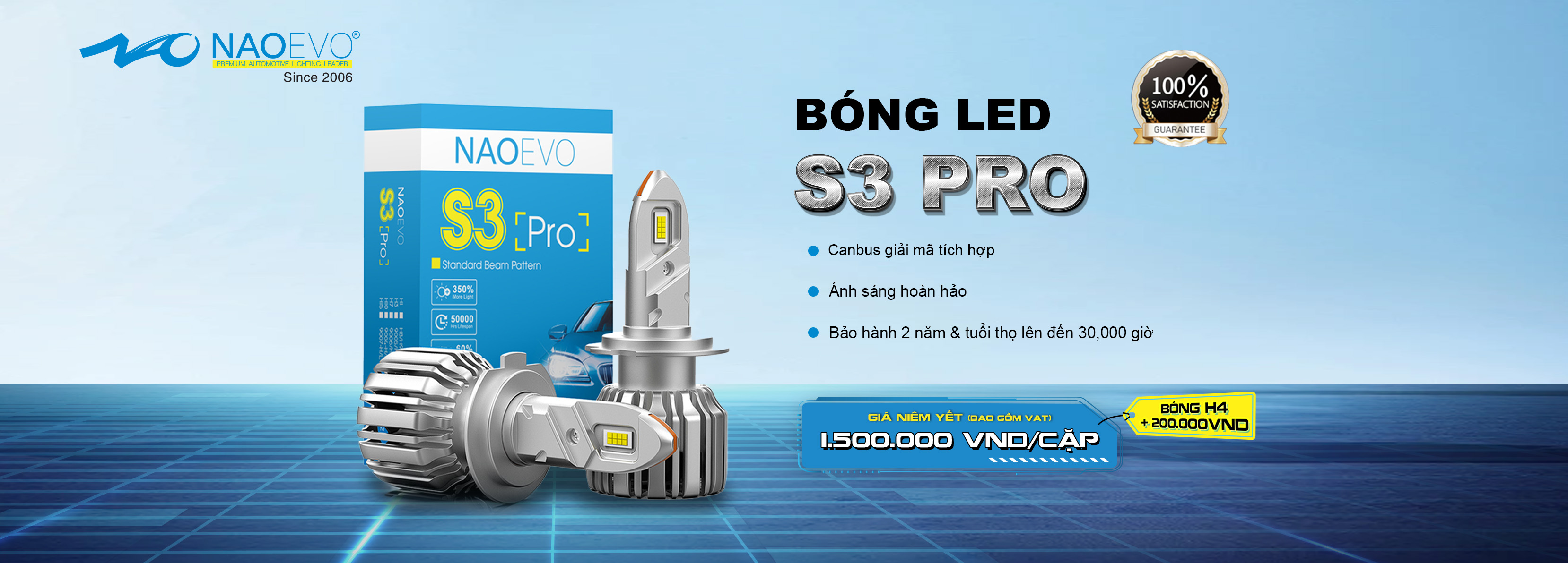 BÓNG LED S3 PRO