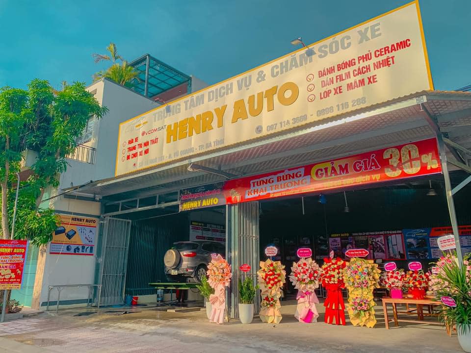 TRUNG TÂM DỊCH VỤ VÀ CHĂM SÓC XE HENRY AUTO