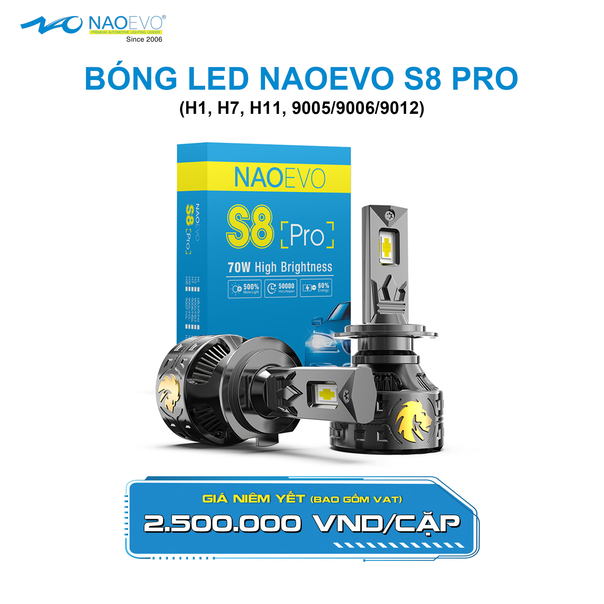 BÓNG LED S8 PRO